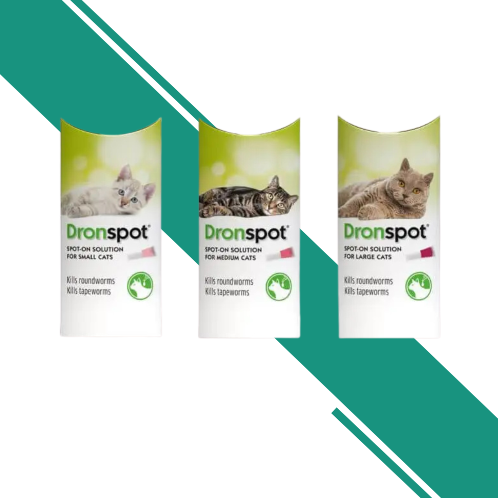 Dronspot Spot-On Wormer Solution for Cats